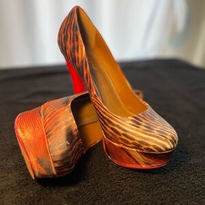 ALDO platform stiletto in a Blaze of Color